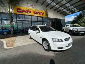 2010 Holden Commodore VE MY10 Omega Sportwagon White 6 Speed Sports Automatic Wagon