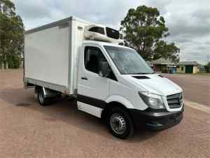 2014 Mercedes-Benz Sprinter 906 MY14 516CDI LWB White 7 Speed Automatic Cab Chassis