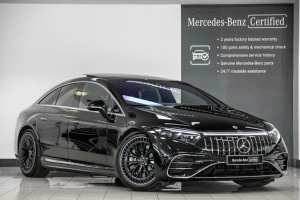 2022 Mercedes-Benz EQS V297 803 053MY EQS53 AMG Sedan 4MATIC Black 1 Speed Reduction Gear Liftback