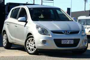 2011 Hyundai i20 PB MY11 Active Silver 4 Speed Automatic Hatchback Burswood Victoria Park Area Preview