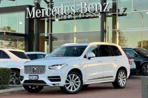 2016 Volvo XC90 L Series MY16 T6 Geartronic AWD Inscription White 8 Speed Sports Automatic Wagon