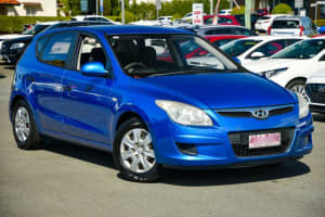 2010 Hyundai i30 FD MY10 SX Blue 5 Speed Manual Hatchback Nundah Brisbane North East Preview