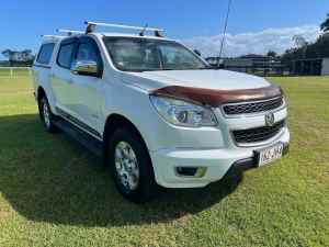 2012 Holden Colorado RG MY13 LTZ Space Cab White 6 Speed Sports Automatic Utility