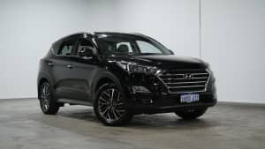 2020 Hyundai Tucson TL3 MY21 Elite D-CT AWD Black 7 Speed Sports Automatic Dual Clutch Wagon