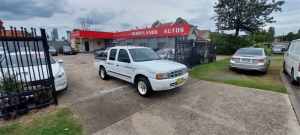 1999 Ford Courier PE GL White 5 Speed Manual Crew Cab Chassis