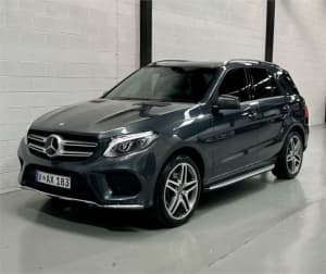 2016 Mercedes-Benz GLE-Class W166 GLE350 d 9G-Tronic 4MATIC Grey 9 Speed Sports Automatic Wagon