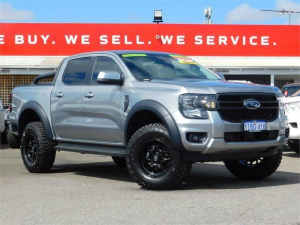 2023 Ford Ranger PY 2024.00MY XLS Silver 10 Speed Sports Automatic Double Cab Pick Up