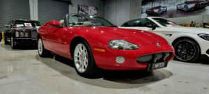 2001 Jaguar XKR X100 MY2001 Sport Red 5 Speed Automatic Convertible
