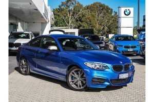 2016 BMW 2 Series F22 M235I Blue 8 Speed Sports Automatic Coupe