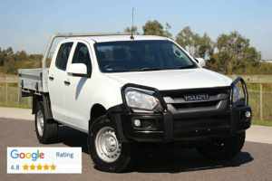 2016 Isuzu D-MAX MY15.5 SX Crew Cab White 5 Speed Sports Automatic Cab Chassis
