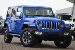 2022 Jeep Wrangler JL MY23 Unlimited Overland Atlantic Blue 8 Speed Automatic SUV