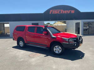 2017 Holden Colorado RG MY18 LS (4x4) Red 6 Speed Manual Crew Cab Pickup