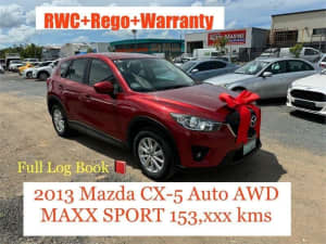 2013 Mazda CX-5 MY13 Maxx Sport (4x4) Red 6 Speed Automatic Wagon Archerfield Brisbane South West Preview