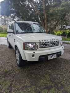 2011 Land Rover Discovery 4 MY11 3.0 SDV6 HSE White 6 Speed Automatic Wagon