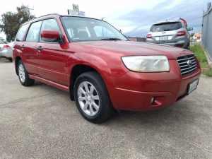 2005 Subaru Forester MY05 X Red 4 Speed Automatic Wagon
