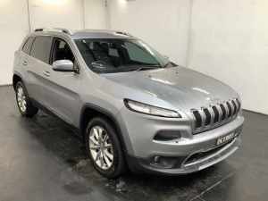 2014 Jeep Cherokee KL Limited (4x4) Billet Silver 9 Speed Automatic Wagon