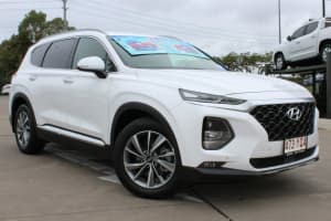 2018 Hyundai Santa Fe TM MY19 Elite White 8 Speed Sports Automatic Wagon