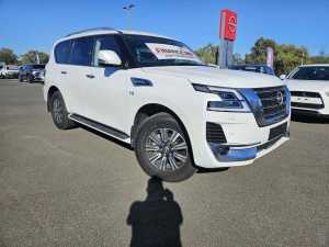 2022 Nissan Patrol Y62 TI-L White Sports Automatic SUV