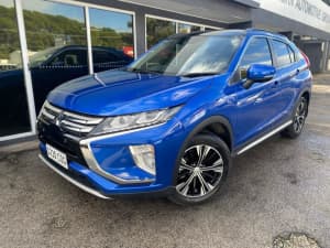 2018 Mitsubishi Eclipse Cross YA MY18 Exceed AWD Blue 8 Speed Constant Variable Wagon