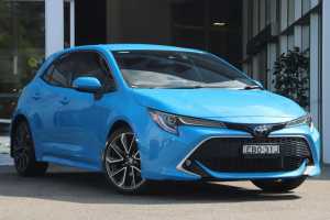 2019 Toyota Corolla Mzea12R ZR Blue 10 Speed Constant Variable Hatchback Kirrawee Sutherland Area Preview