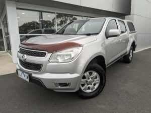 2015 Holden Colorado RG MY16 LS-X Crew Cab Silver 6 Speed Sports Automatic Utility