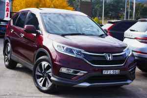 2016 Honda CR-V RM Series II MY17 VTi-L 4WD Red 5 Speed Sports Automatic Wagon Phillip Woden Valley Preview