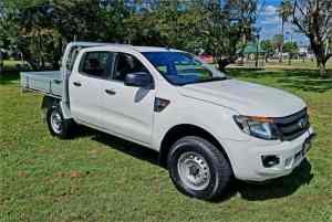 2013 Ford Ranger PX XL Hi-Rider White 6 Speed Sports Automatic Utility