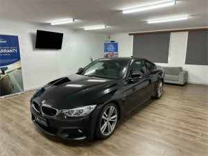 2016 BMW 4 Series F32 430i Black 8 Speed Sports Automatic Coupe