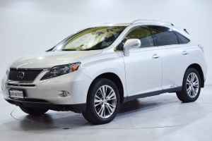 2011 Lexus RX GYL15R MY11 RX450h Sports Silver 1 Speed Constant Variable Wagon Hybrid Brooklyn Brimbank Area Preview