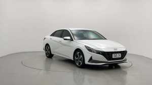 2022 Hyundai i30 CN7.V1 MY21 Active White 6 Speed Auto Sequential Sedan