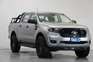 2021 Ford Ranger PX MkIII 2021.75MY XL Hi-Rider Silver 6 Speed Sports Automatic Double Cab Chassis