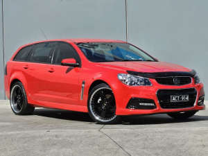2014 Holden Commodore VF MY14 SV6 Sportwagon Red 6 Speed Sports Automatic Wagon
