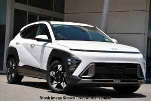 2024 Hyundai Kona SX2.V1 MY24 Premium 2WD White 1 Speed Constant Variable Wagon