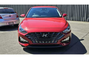 2020 Hyundai i30 PD.V4 MY21 Red 6 Speed Sports Automatic Hatchback