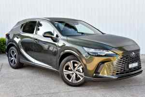 2023 Lexus RX Aalh15R RX350h E-CVT eFour Luxury Green 1 Speed Constant Variable Wagon Hybrid
