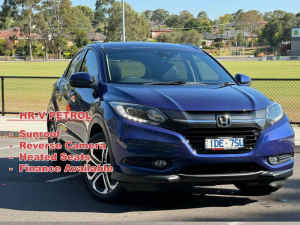 2015 Honda HR-V MY15 VTi-L Blue 1 Speed Constant Variable Wagon