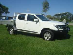 2017 Holden Colorado RG MY17 LS (4x4) White 6 Speed Automatic Crew Cab Chassis