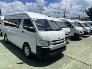 2015 Toyota HiAce KDH223R MY15 Commuter White 4 Speed Automatic Bus
