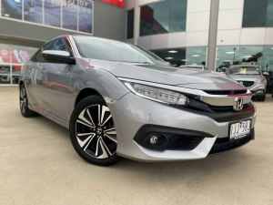 2017 Honda Civic 10th Gen MY16 VTi-LX Silver 1 Speed Constant Variable Sedan