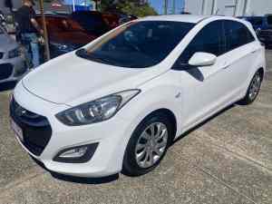 2014 Hyundai i30 GD2 Active White 6 Speed Sports Automatic Hatchback Morayfield Caboolture Area Preview