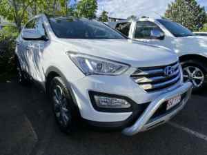 2013 Hyundai Santa Fe DM MY13 Highlander White 6 Speed Sports Automatic Wagon