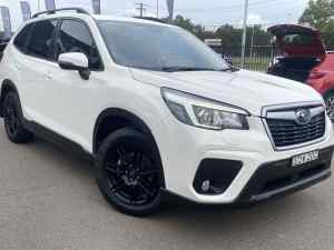 2019 Subaru Forester S5 MY19 2.5i-L CVT AWD White 7 Speed Constant Variable Wagon Cardiff Lake Macquarie Area Preview