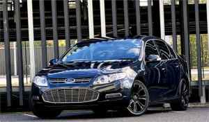 2012 Ford Falcon FG MK2 G6E Dark Blue 6 Speed Automatic Sedan