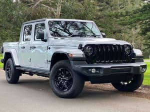 2022 Jeep Gladiator JT MY22 Night Eagle Pick-up Silver 8 Speed Automatic Utility