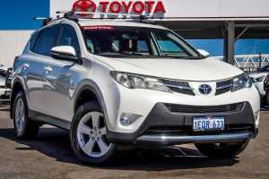 2014 Toyota RAV4 ZSA42R MY14 GXL 2WD Crystal Pearl 7 Speed Constant Variable Wagon