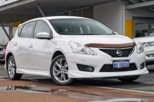 2015 Nissan Pulsar C12 Series 2 SSS White 1 Speed Constant Variable Hatchback