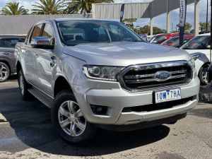 2018 Ford Ranger PX MkIII 2019.00MY XLT Silver 10 Speed Sports Automatic Utility