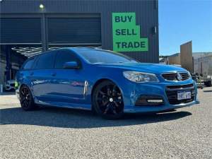 2014 Holden Commodore VF SV6 Blue 6 Speed Automatic Sportswagon