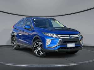 2018 Mitsubishi Eclipse Cross YA MY18 ES 2WD Blue 8 Speed Constant Variable Wagon