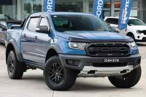 2020 Ford Ranger PX MkIII 2020.25MY Raptor Blue 10 Speed Sports Automatic Double Cab Pick Up Greenacre Bankstown Area Preview